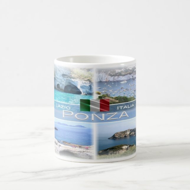 Caneca De Café IT Itália - Lácio - Ponza - (Centro)