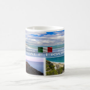 Caneca De Café IT Itália - Ligúria - Finale Ligure -