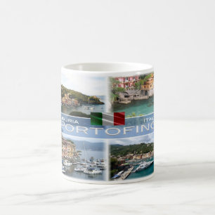 Caneca De Café IT Itália - Ligúria - Portofino -