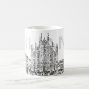 Caneca De Café IT Itália - Lombardia - Milano -