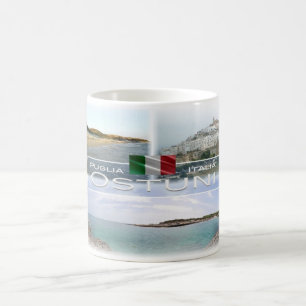 Caneca De Café IT Italia - Puglia - Ostuni -