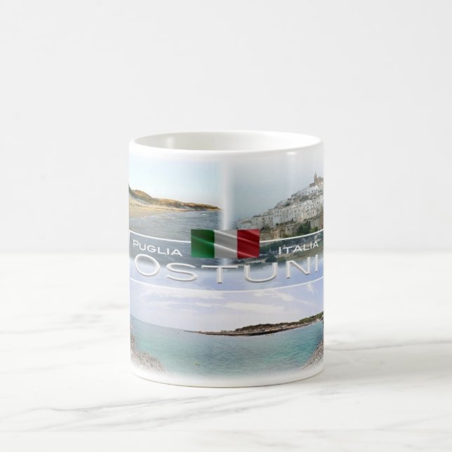 Caneca De Café IT Italia - Puglia - Ostuni - (Centro)