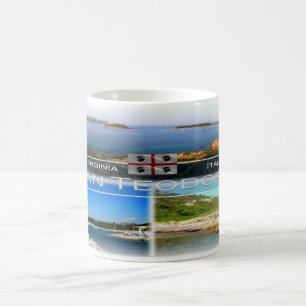 Caneca De Café IT Itália - Sardenha - San Teodoro
