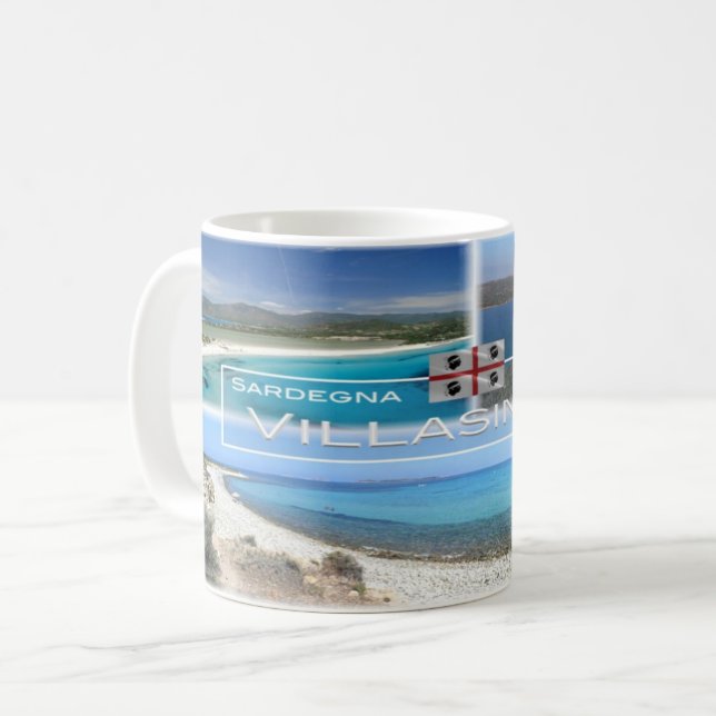 Caneca De Café IT - Itália - Sardenha - Villasimius (Frente Esquerda)