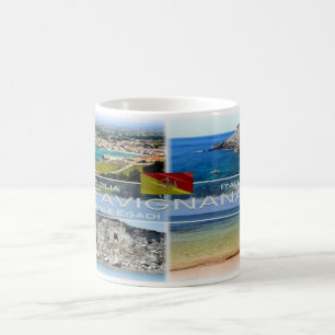 Caneca De Café IT Itália - Sicília - Isola di Favignana -