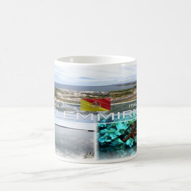 Caneca De Café IT Itália - Sicília - Plemmirio - (Centro)