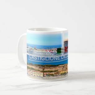 Caneca De Café IT Itália - Toscana - Castiglione della Pescaia -