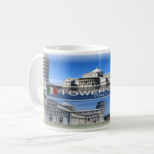 Caneca De Café IT Itália - Toscana - Torre De Pisa -