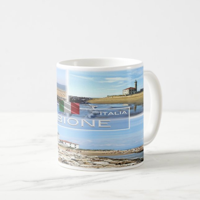 Caneca De Café IT Itália - Veneto - Bibione (Frente Esquerda)