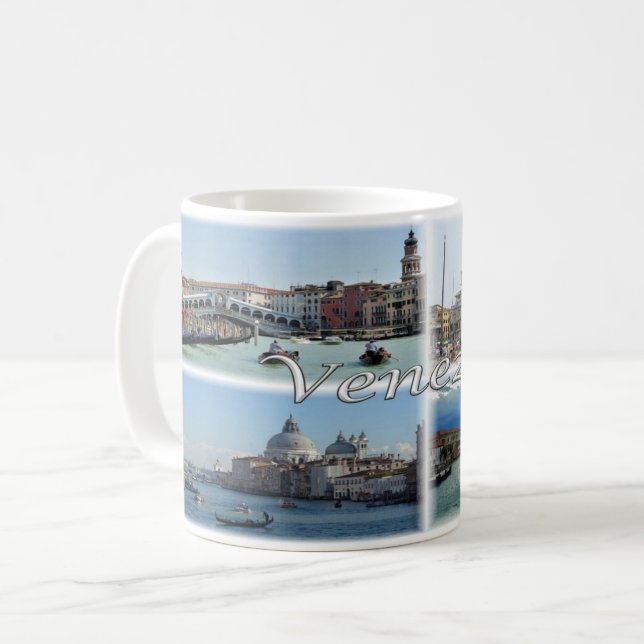 Caneca De Café IT Itália - Veneza - (Frente Esquerda)