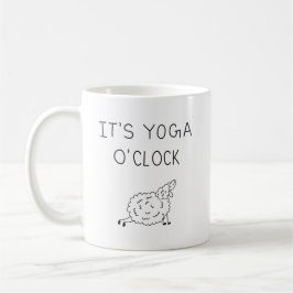 Caneca De Café It’s Yoga O’Clock Sheep