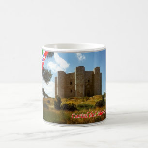 Caneca De Café Itália - Apúlia - Castel del Monte -