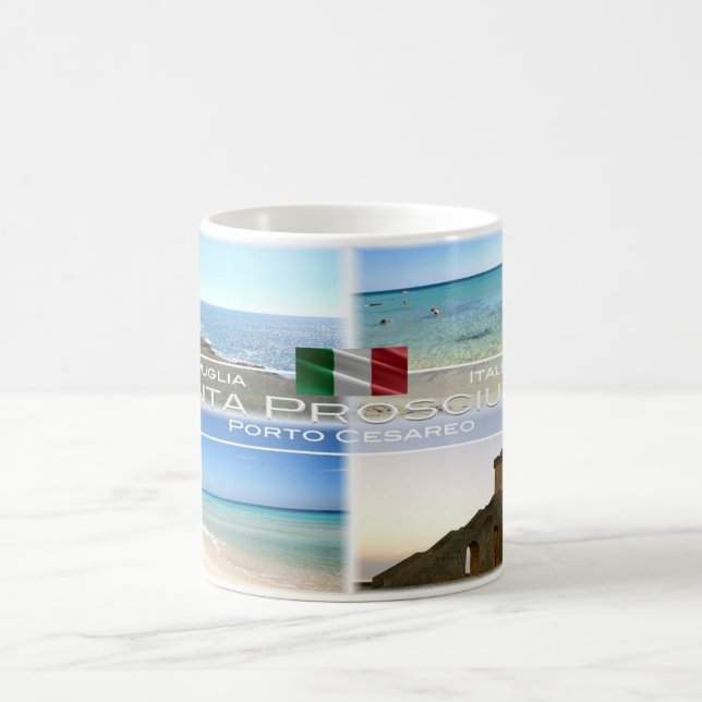 Caneca De Café Itália - Apúlia - Punta Prosciutto - (Centro)