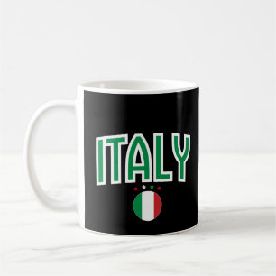 Caneca De Café Itália Bandeira Italiana Italia Lembrança