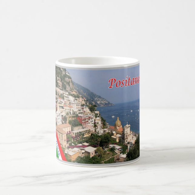 Caneca De Café Itália - Campânia - Costa Amalfi - Positano - (Centro)