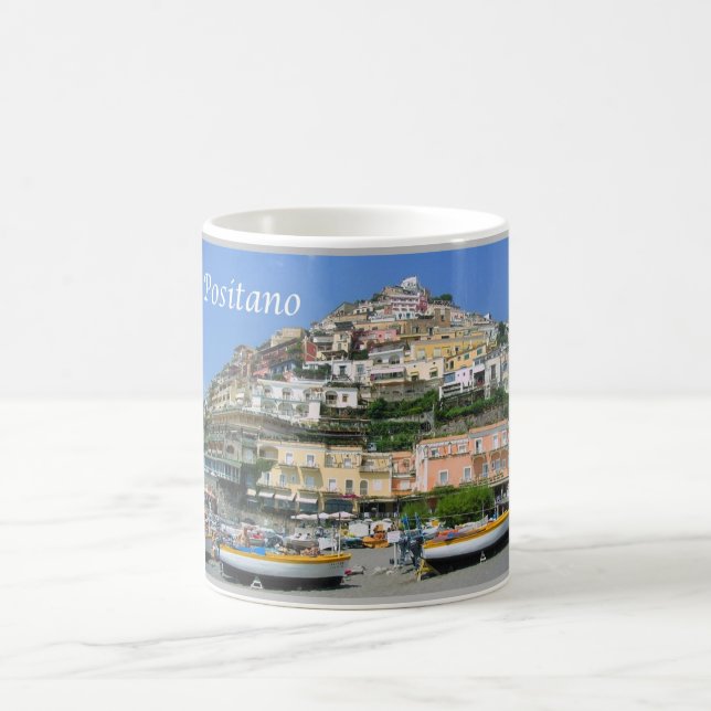 Caneca De Café Itália - Campânia - Costa Amalfi - Positano - (Centro)