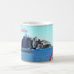 Caneca De Café Itália - Campânia - Ilha Ischia -