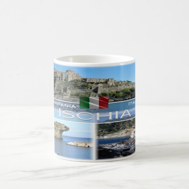 Caneca De Café Itália # Campânia - Ischia - (Centro)