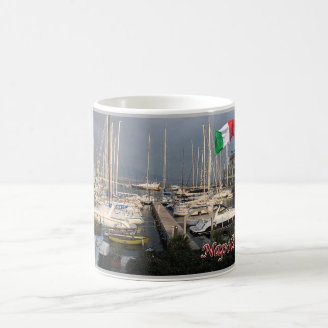 Caneca De Café Itália - Campânia - Nápoles - Porto - (Centro)