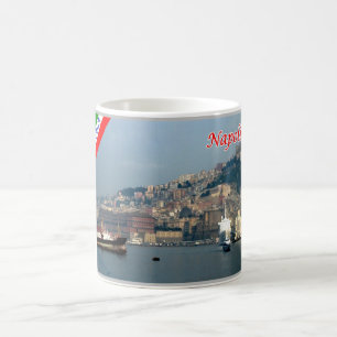 Caneca De Café Itália - Campânia - Nápoles - Porto -