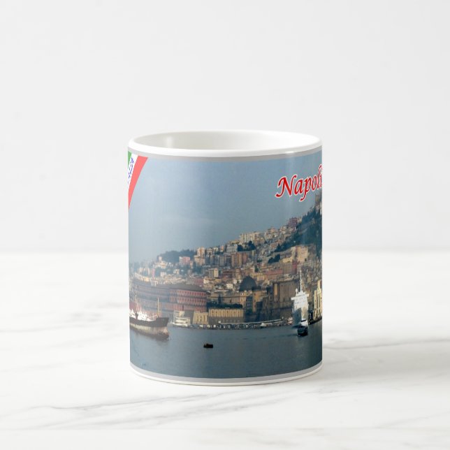 Caneca De Café Itália - Campânia - Nápoles - Porto - (Centro)