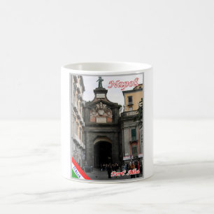 Caneca De Café Itália - Campânia - Nápoles - Porto' Alba -