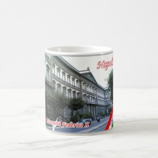 Caneca De Café Itália - Campânia - Nápoles - Universidade Federic (Centro)