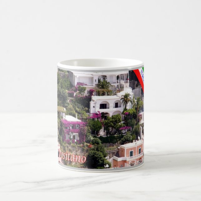 Caneca De Café Itália - Campânia - Positano - (Centro)