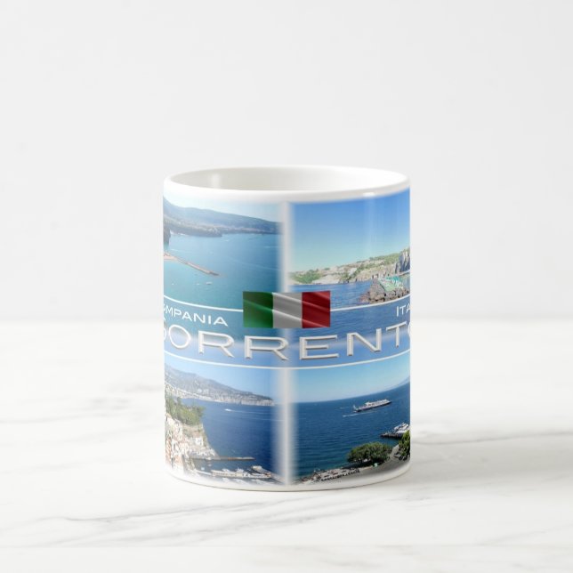 Caneca De Café Itália # Campânia - Sorrento - (Centro)