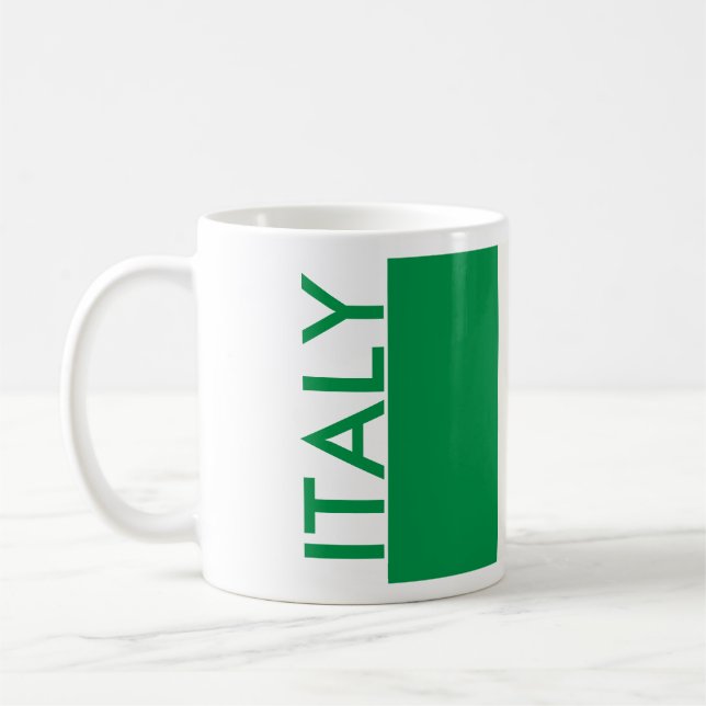 CANECA DE CAFÉ ITÁLIA FLAG (Esquerda)