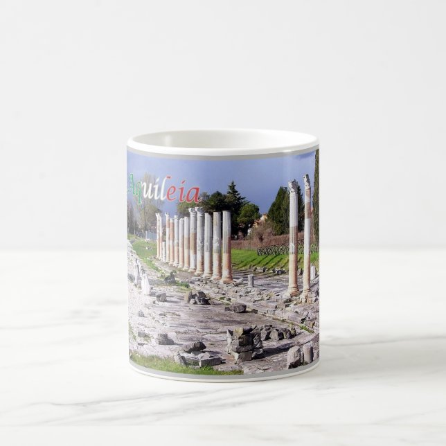 Caneca De Café Itália - Friuli Veneice Giulia - Aquileia - (Centro)
