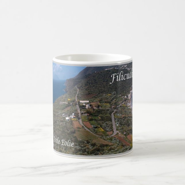 Caneca De Café Itália - Ilhas Eolianas - Filicudi - (Centro)
