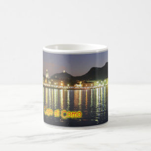 Caneca De Café Itália - Lombardia - Como da Noite -