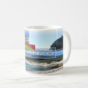 Caneca De Café Itália - Sicília - Ilha Levanzo -