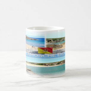 Caneca De Café Itália - Sicília - Praia de Calamosche -