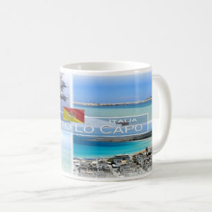 Caneca De Café Itália - Sicília - San Vito Lo Capo -