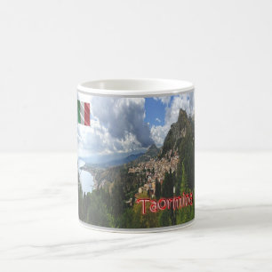 Caneca De Café Itália - Sicília - Taormina -