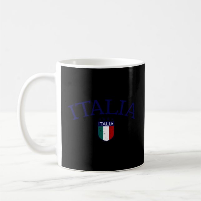 Caneca De Café Italia Soccer (Esquerda)