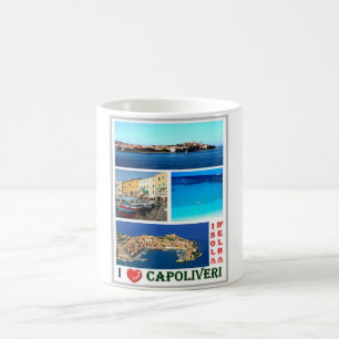 Caneca De Café Itália - Toscana - Isola d'Elba - Capoliveri -