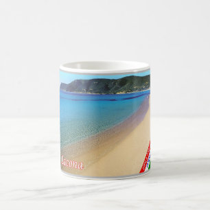 Caneca De Café Itália - Toscana - Isola d'Elba - Lacona -