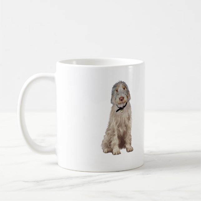 Caneca De Café Italian Spinone (A) - Trigo (Esquerda)