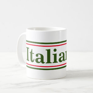 Caneca De Café Italiano AF Funny