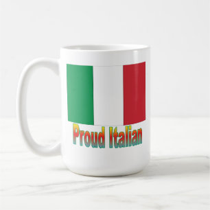 Caneca De Café Italiano orgulhoso
