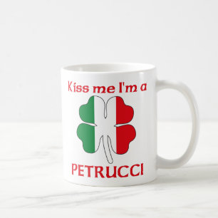 Caneca De Café Italianos personalizados beijam-me que eu sou