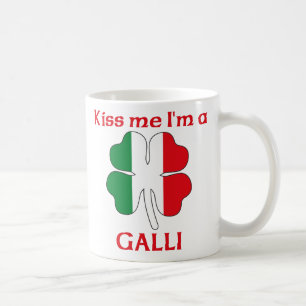 Caneca De Café Italianos personalizados beijam-me que eu sou