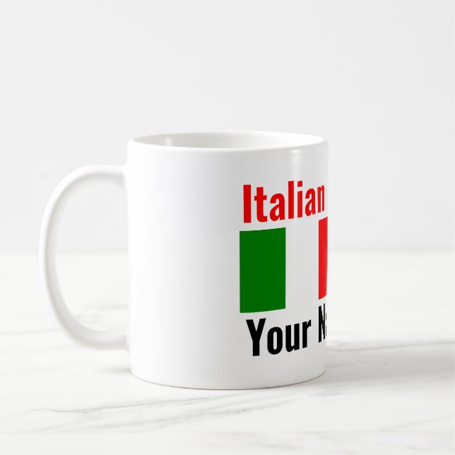 Caneca De Café Ítalo-americano (Esquerda)