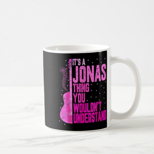 Caneca De Café It's A Jonas Thing You Wouldn't Understand Jonas F (Direita)