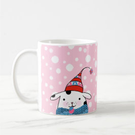 Caneca De Café Itty Bitty Knitting Doggie Mug