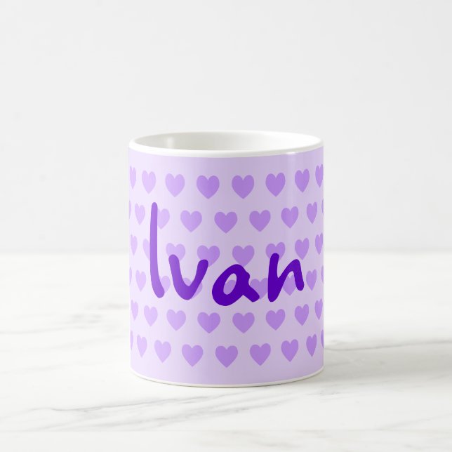 Caneca De Café Ivan em Purple (Centro)