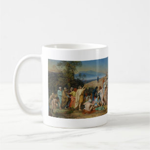 Caneca De Café Ivanov é a aparição do Cristo às Pessoas